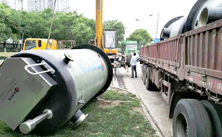 湖南长沙玻璃钢泵站生产厂家